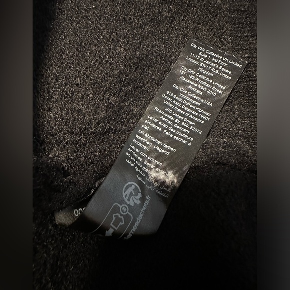 NWT AVENUE BLACK 2 FRONT POCKETS SOFT LONG CARDIGAN SIZE 18/20 - Picture 7 of 8